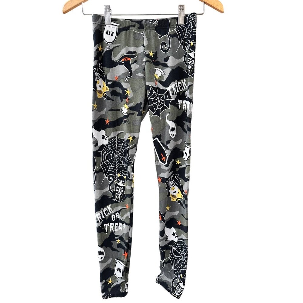 🌸3/$15🌸Gray Halloween Leggings from Eye Candy sz Small